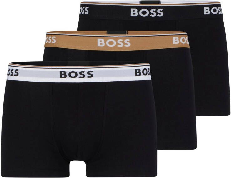 Boss Boxershort met labeldetails in een set van 3 stuks model 'Power'
