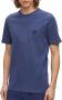 Hugo Boss Heren T-shirt Navy Katoen Ronde Hals Blue Heren - Thumbnail 2