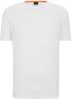 BOSS Casualwear T-shirt met logostitching model 'TEGOOD' - Thumbnail 1