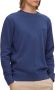 Boss Blauwe Katoenen Sweatshirt met Ronde Hals en Logo Blue Heren - Thumbnail 1