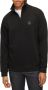 Hugo Boss Zwarte Katoenen Sweatshirt met Halve Rits Black Heren - Thumbnail 3