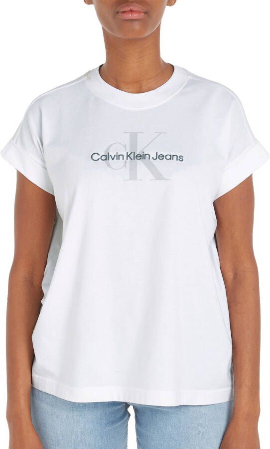 Calvin Klein Archival Monologo Relaxed Shirt Dames