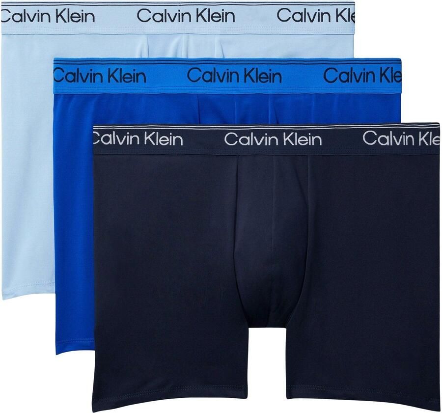 Calvin Klein Underwear Boxershort met elastische band met logo in een set van 3 stuks