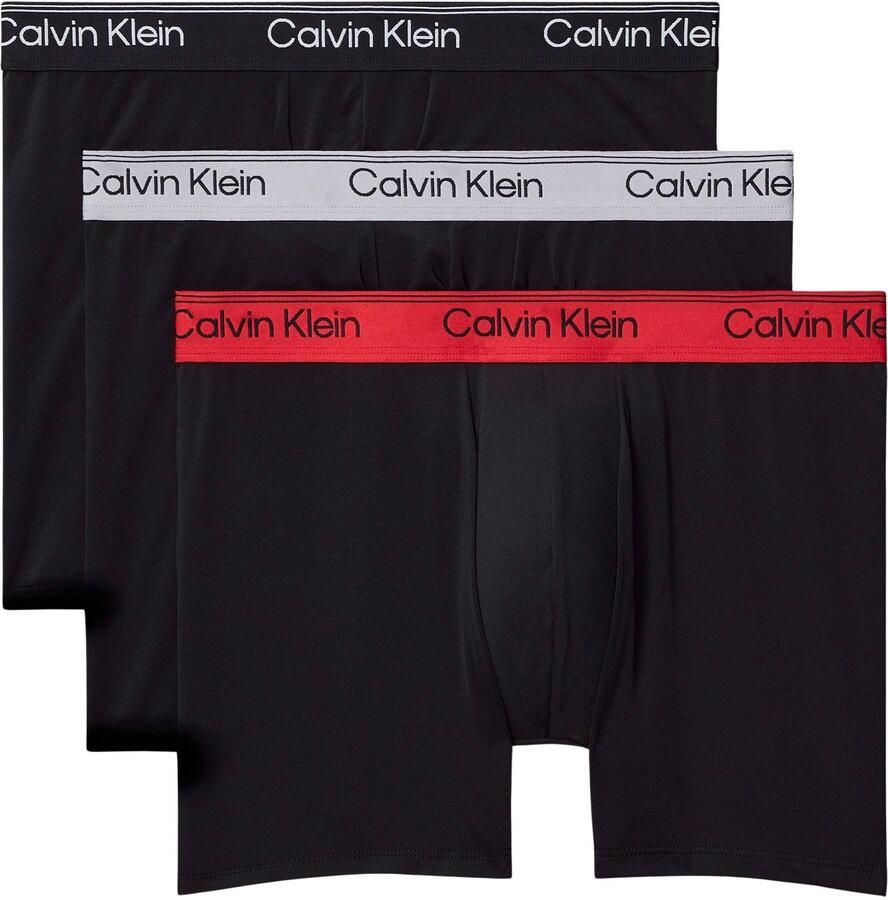 Calvin Klein Underwear Boxershort met elastische band in een set van 3 stuks