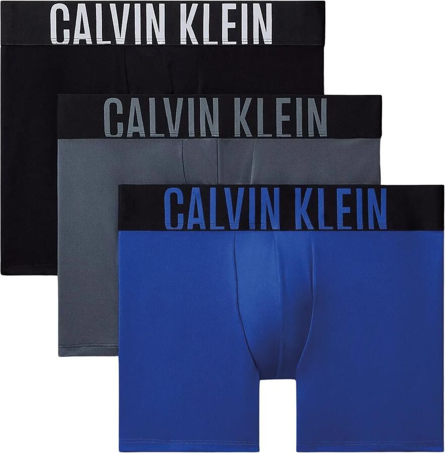 Calvin Klein Underwear Boxershort met elastische band met logo in een set van 3 stuks model 'BOXER'