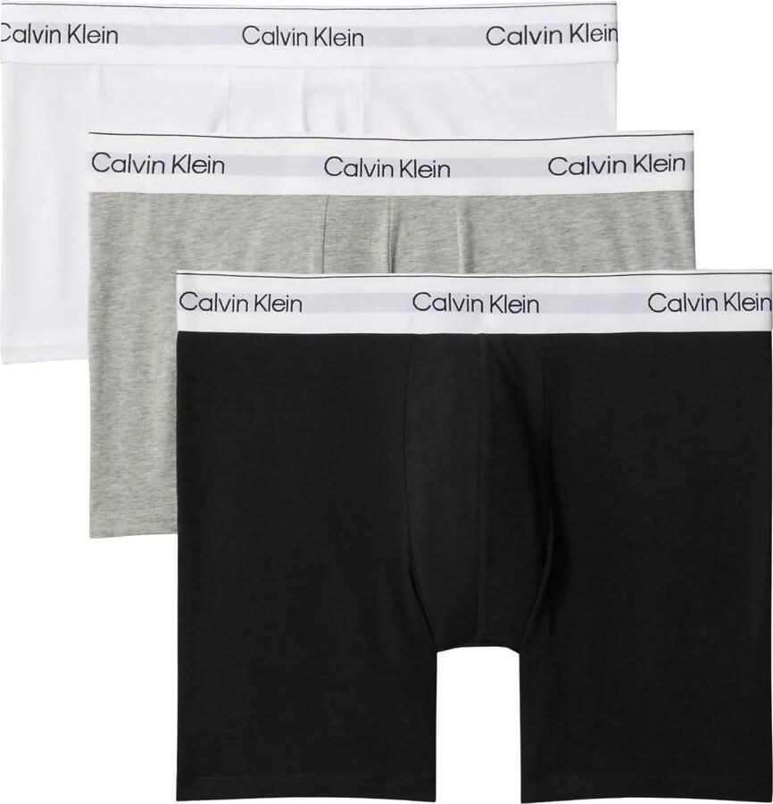 Calvin Klein Underwear Boxershort met elastische band met label in een set van 3 stuks - Foto 4