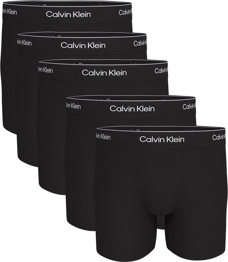 Calvin Klein Underwear Pant & Trunk van katoenmix in set van 5 model 'BOXER BRIEF'
