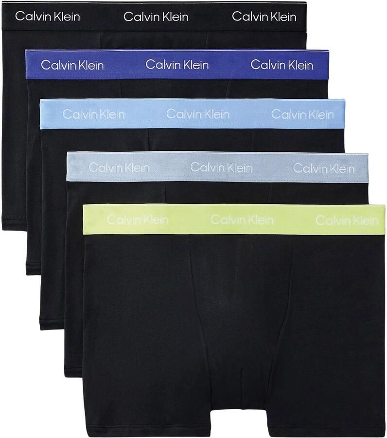 Calvin Klein Icon Cotton Stretch Trunk Boxershorts Heren (5-pack)