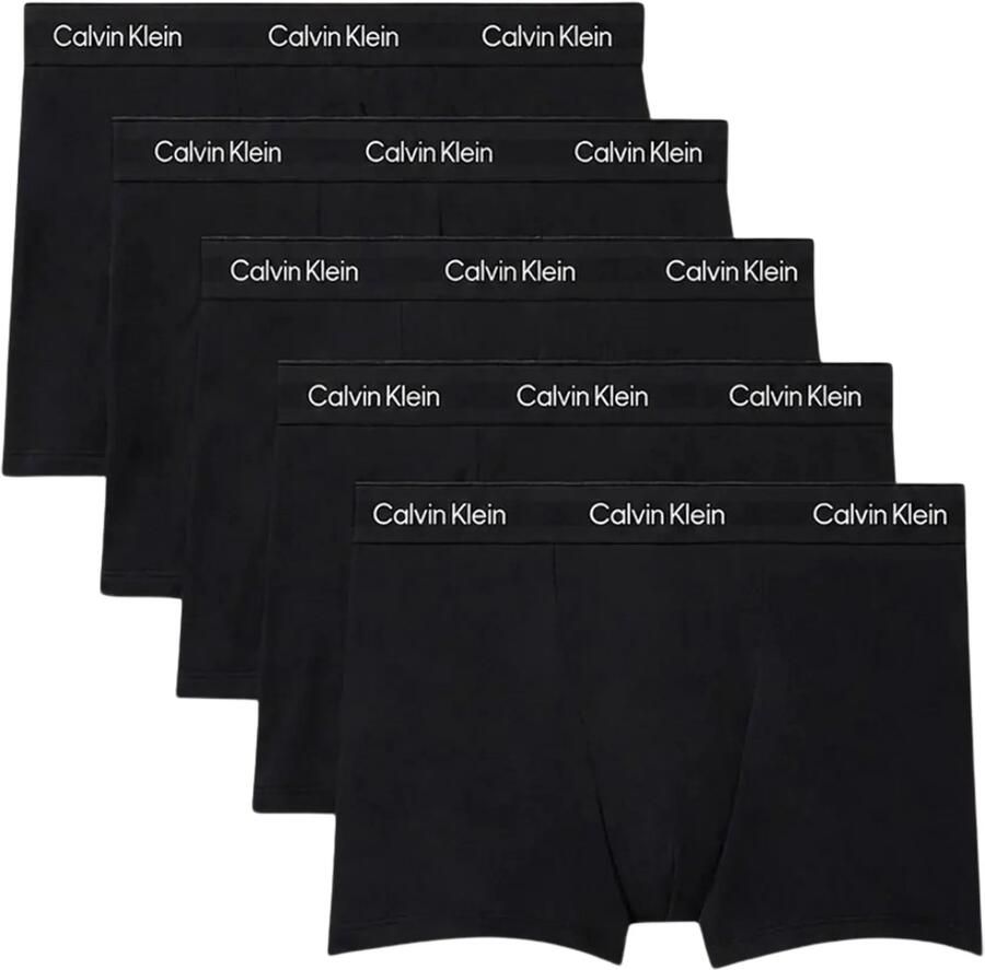 Calvin Klein Icon Cotton Stretch Trunk Boxershorts Heren (5-pack)