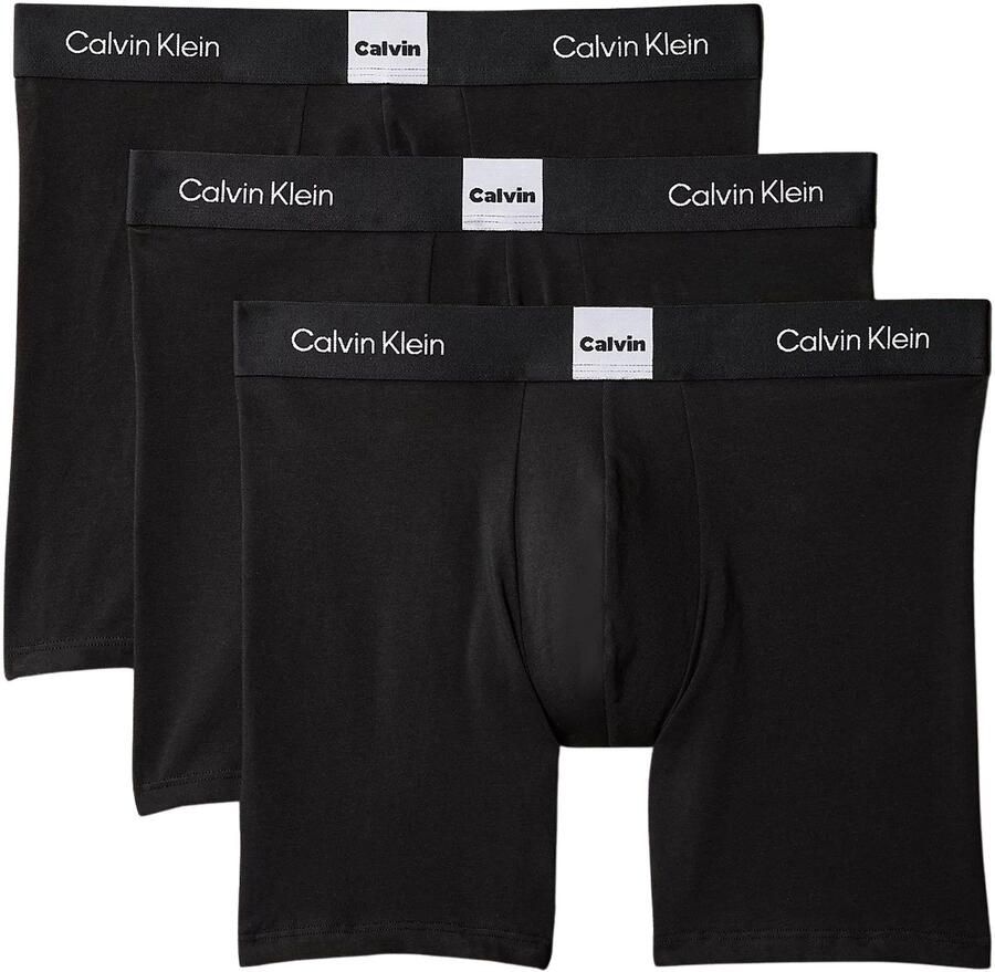 Calvin Klein Boxershort BOXER BRIEF 3PK Met elastische taille (3 stuks)