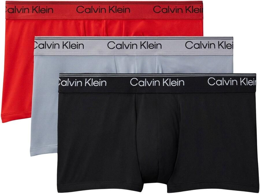 Calvin Klein Trunk LOW RISE TRUNK 3PK met logo-stretchband (3 stuks)