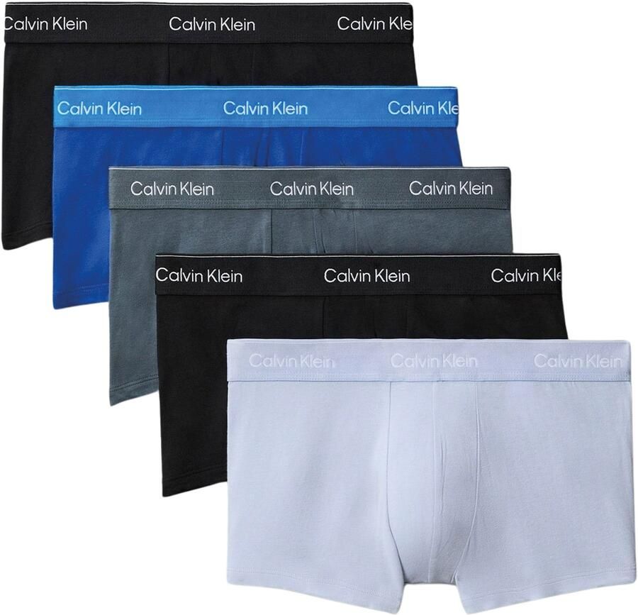 Calvin Klein Low Rise Trunk Boxershorts Heren (5-pack)