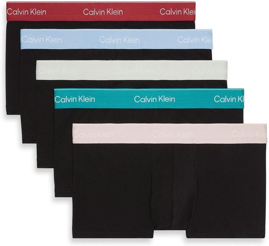 Calvin Klein Low Rise Trunk Boxershorts Heren (5-pack)