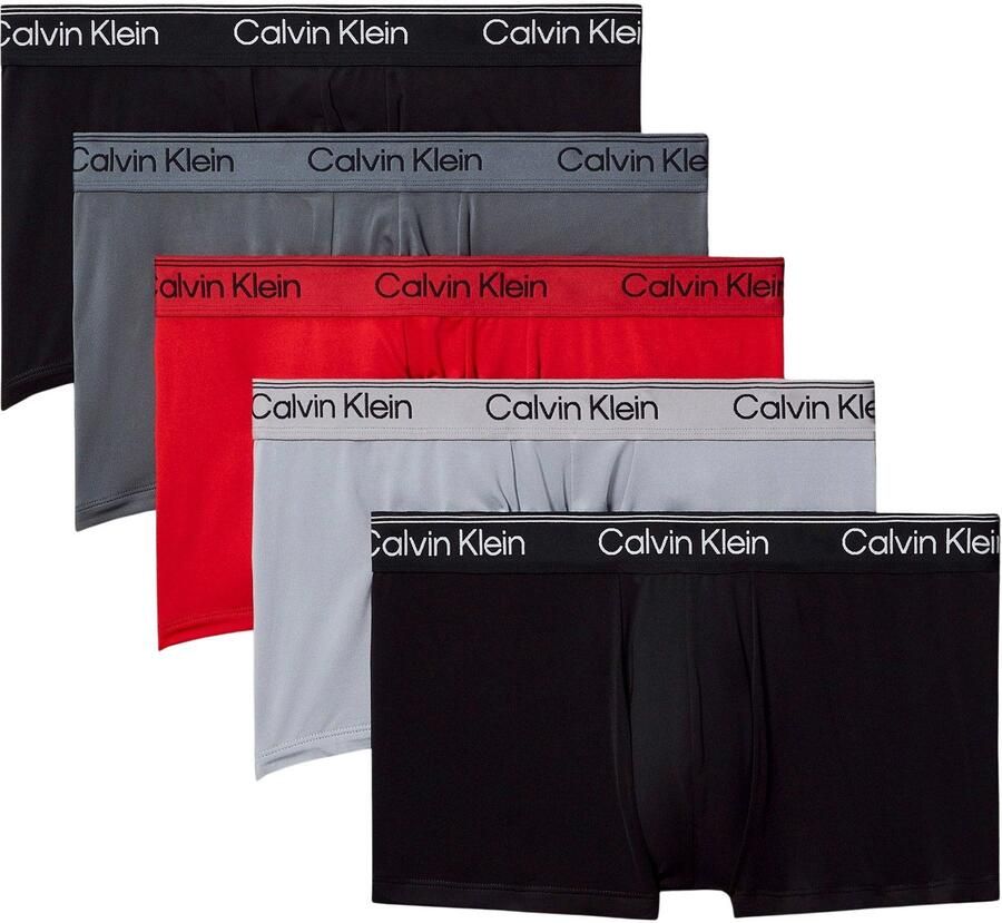 Calvin Klein Underwear Boxershort met elastische band met logo in een set van 5 stuks - Foto 10