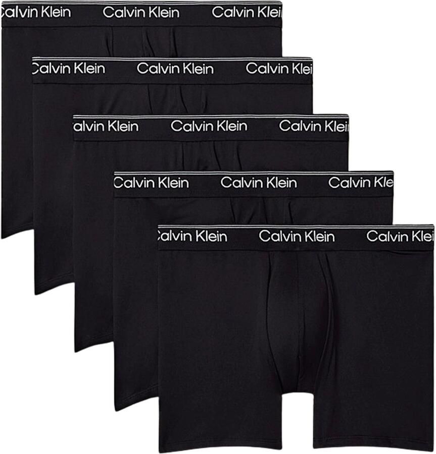Calvin Klein Underwear Boxershort met elastische band met logo in een set van 5 stuks