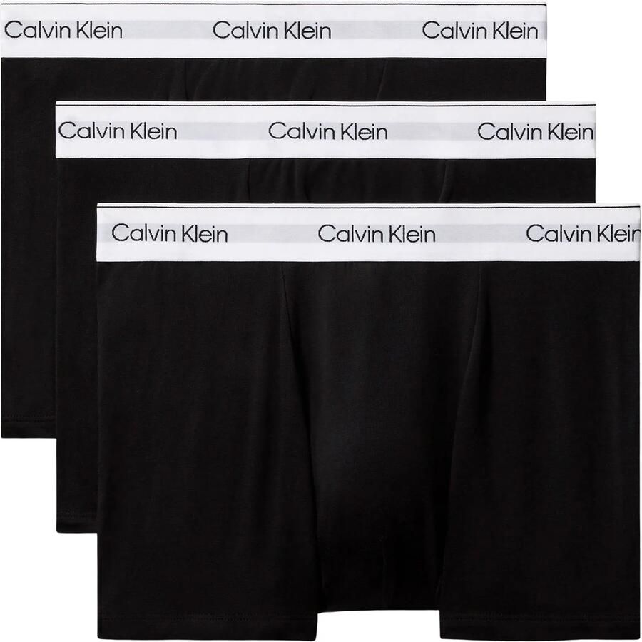 Calvin Klein Underwear Broek met elastische band met logo in een set van 3 stuks