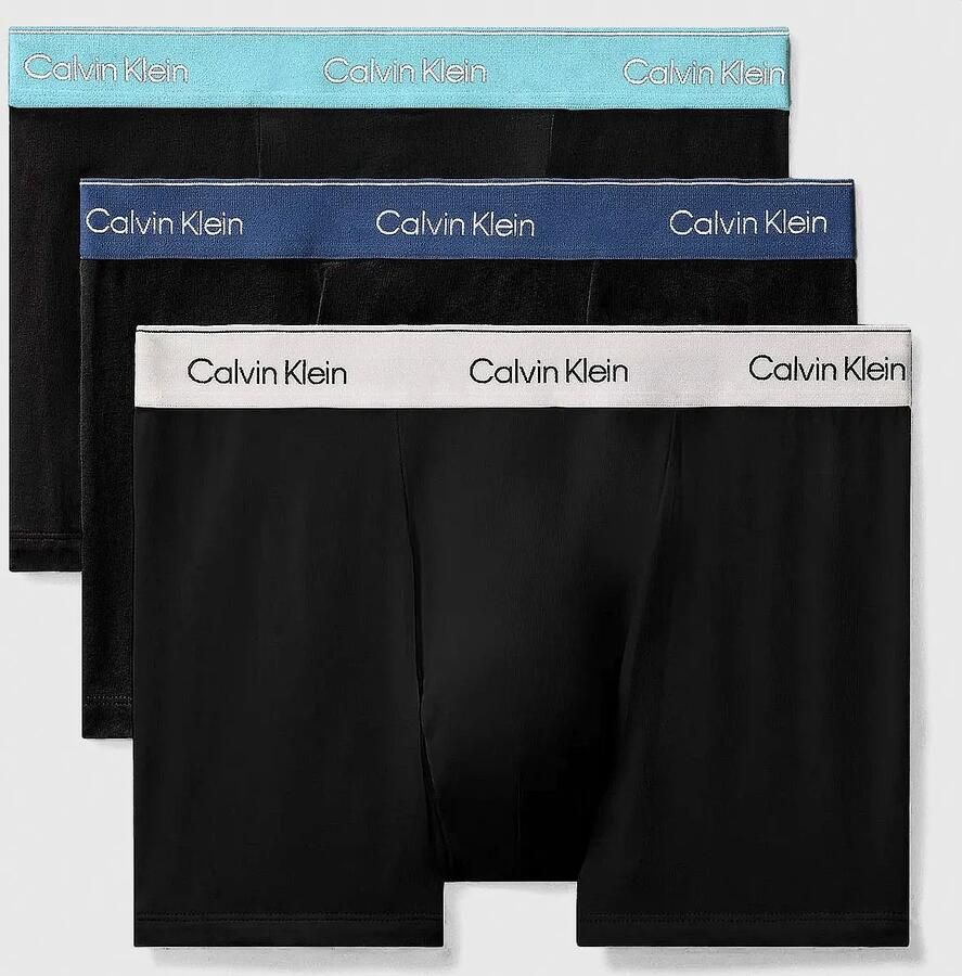 Calvin Klein Underwear Boxershort met logostitching in een set van 3 stuks model 'Relaxed'