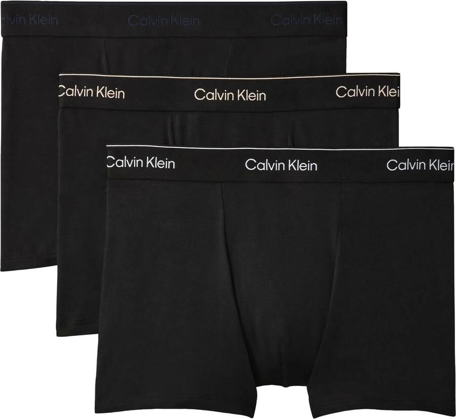 Calvin Klein Underwear 3-Pack Icon Relaxed Trunks Zwart- Heren Zwart