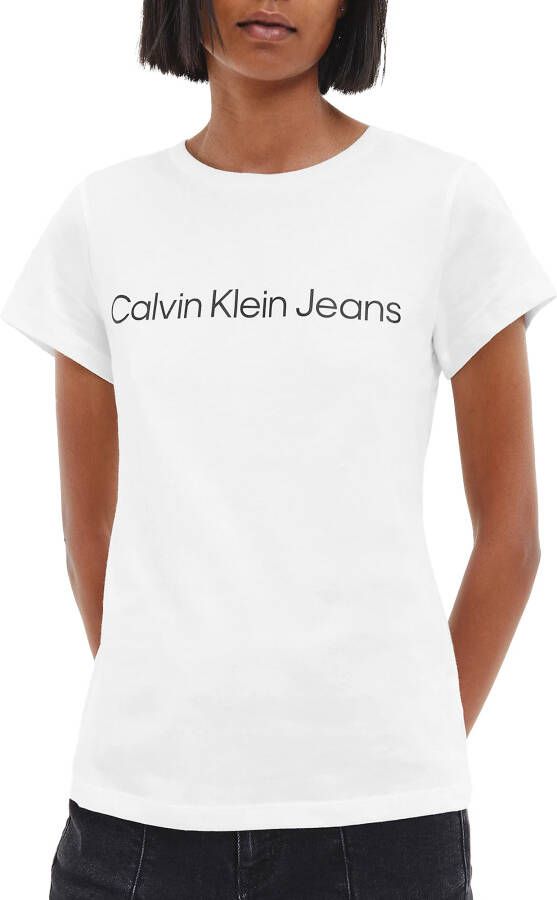 Calvin Klein Core Institutional Logo Slim Fit Shirt Dames