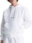 Calvin Klein Institutional Hoodie Wit Zwart Logo White Heren - Thumbnail 1