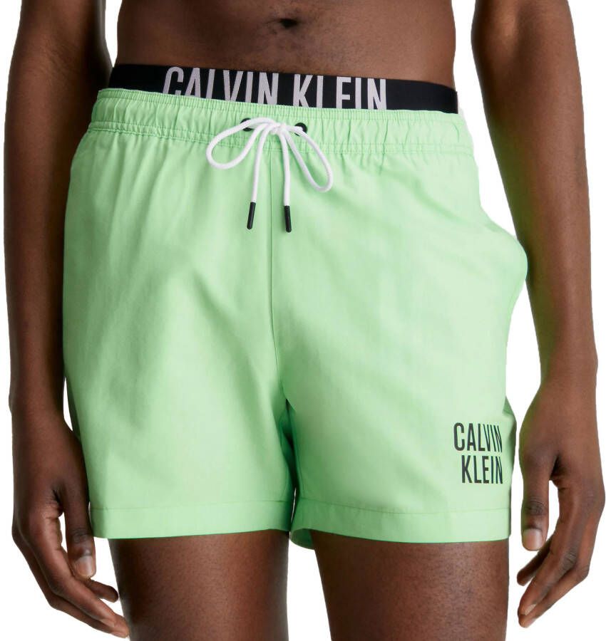 Calvin Klein Medium Double Waistband Zwemshort Heren