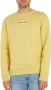 Calvin Klein Stijlvolle Monologo Sweater Yellow Heren - Thumbnail 2