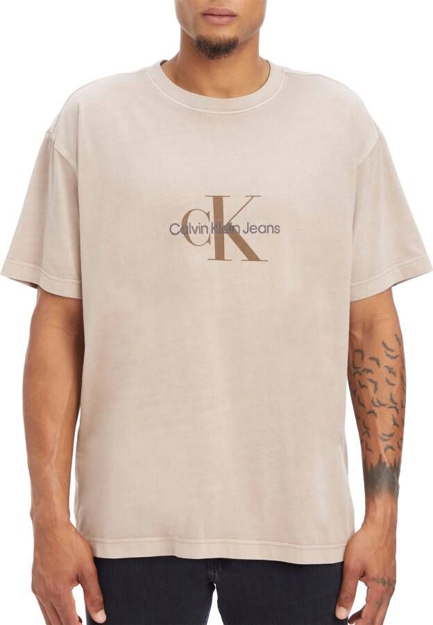Calvin Klein Monologo Mineral Dye Shirt Heren