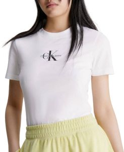 Calvin Klein T-shirt MONOLOGO SLIM FIT TEE met logoprint