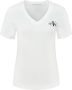 Calvin Klein Shirt met V-hals MONOLOGO SLIM V-NECK TEE met logoprint - Thumbnail 1