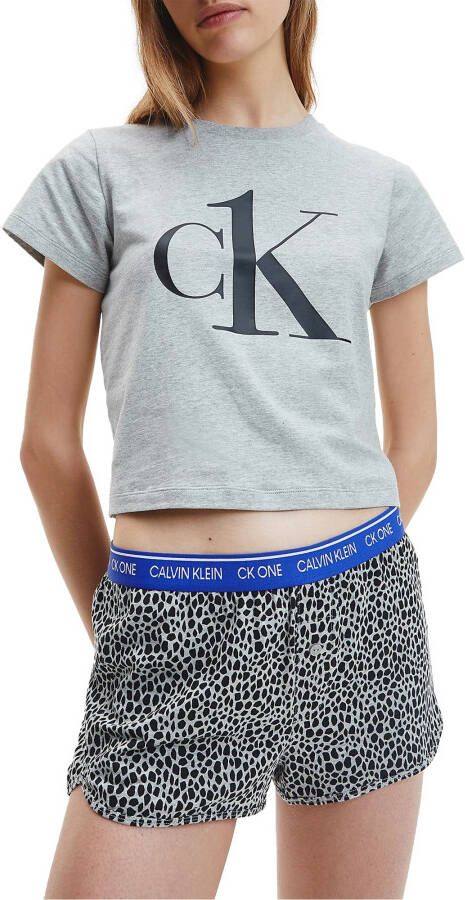 Calvin Klein Jeans Pyjama's nachthemden SLEEP SHORT