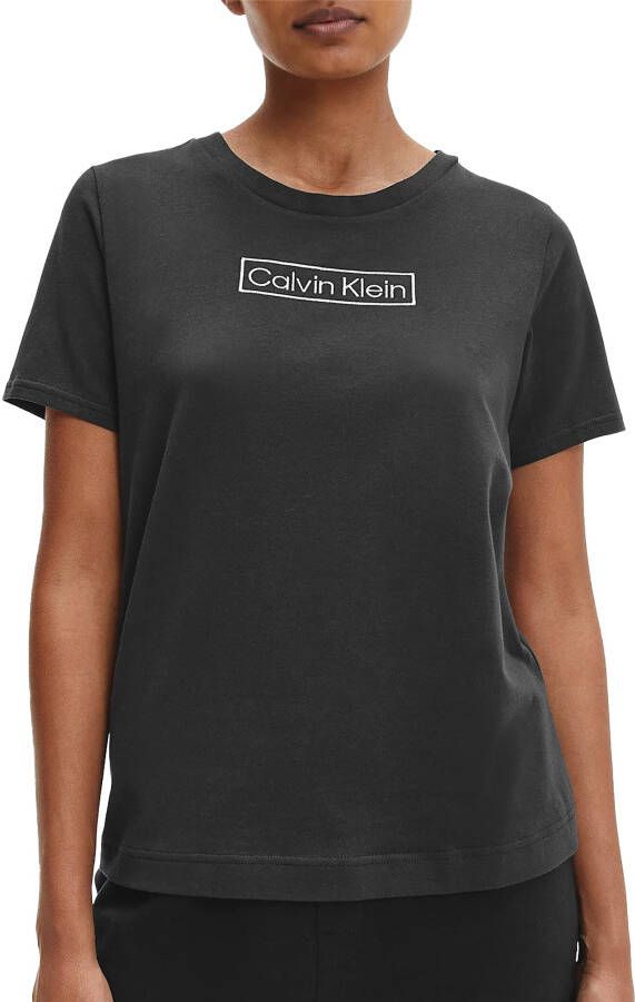 Calvin Klein S S Crew Neck Shirt Dames