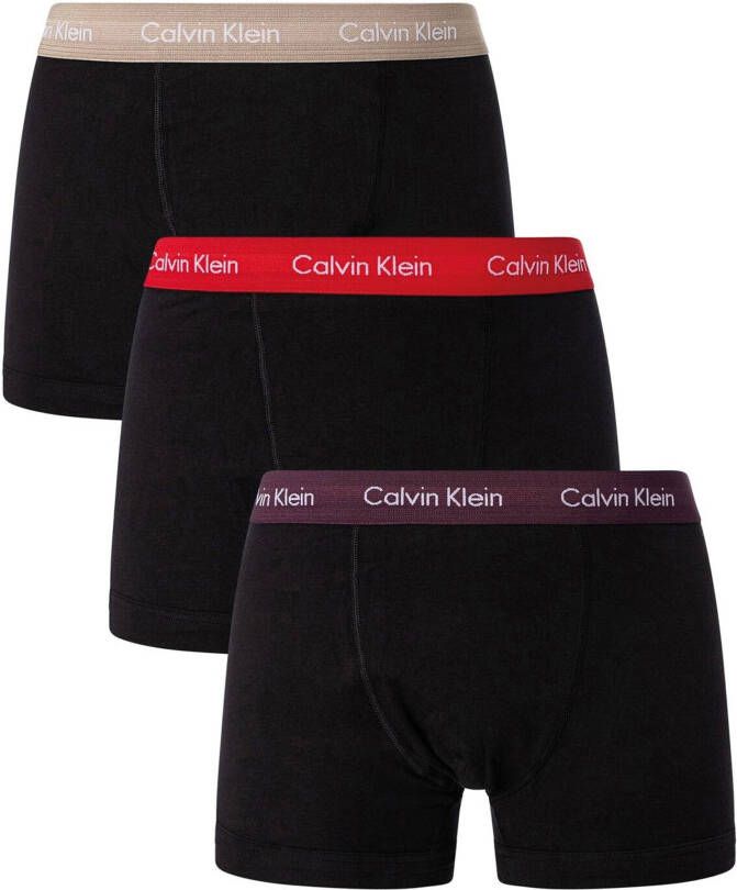 Calvin Klein Trunk Boxershorts Heren (3-pack)