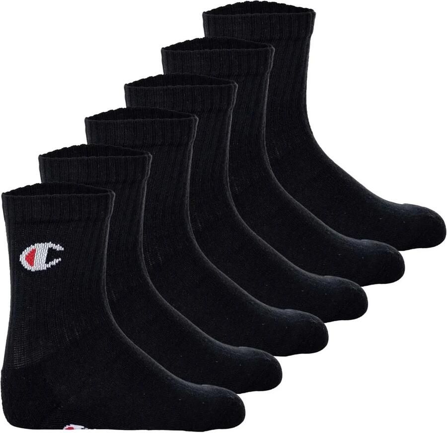 Champion Sportsokken 6pk Crew Socks (set 6 paar)