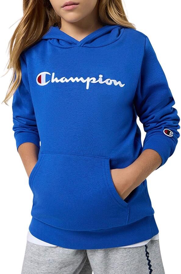 Champion Hoodie met labelstitching