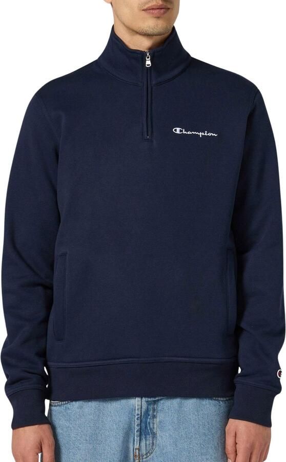 Champion Icons Small Logo Half-Zip Sweater Heren