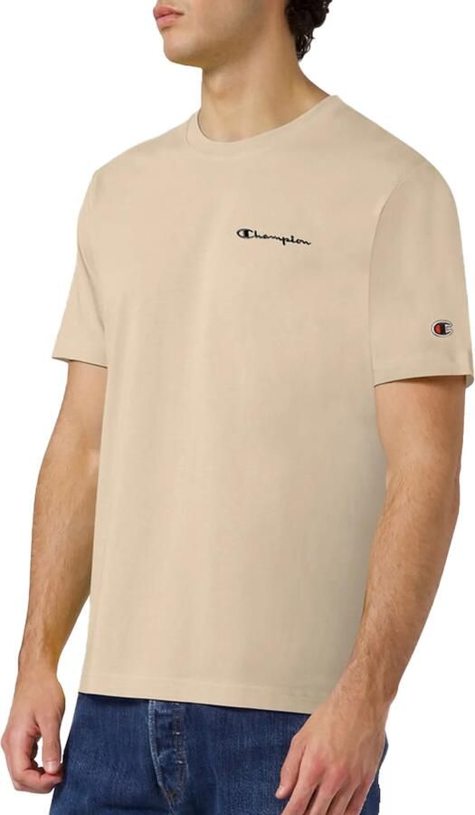 Champion T-shirt met logo-stitchings model 'ICONS CONTRAST' - Foto 3