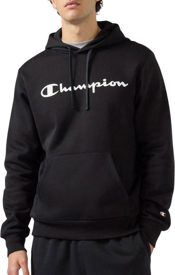 Champion Hoodie BASICS Fleece Hoodie Large Logo (1-delig)