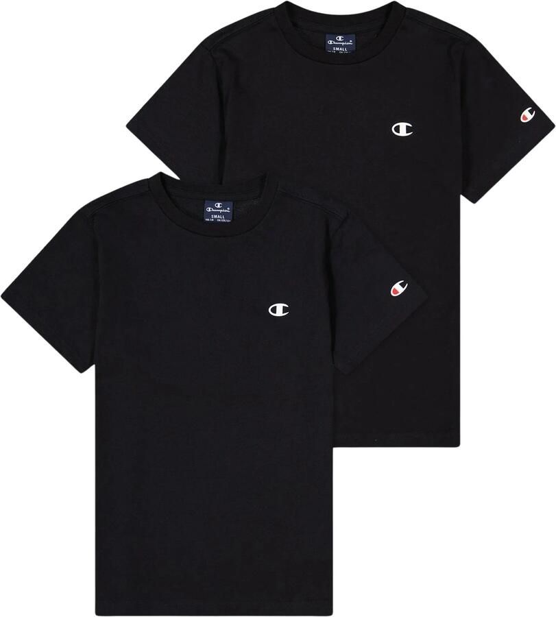 Champion T-shirt Basic 2pack Crew-Neck voor kinderen (set 2-delig)