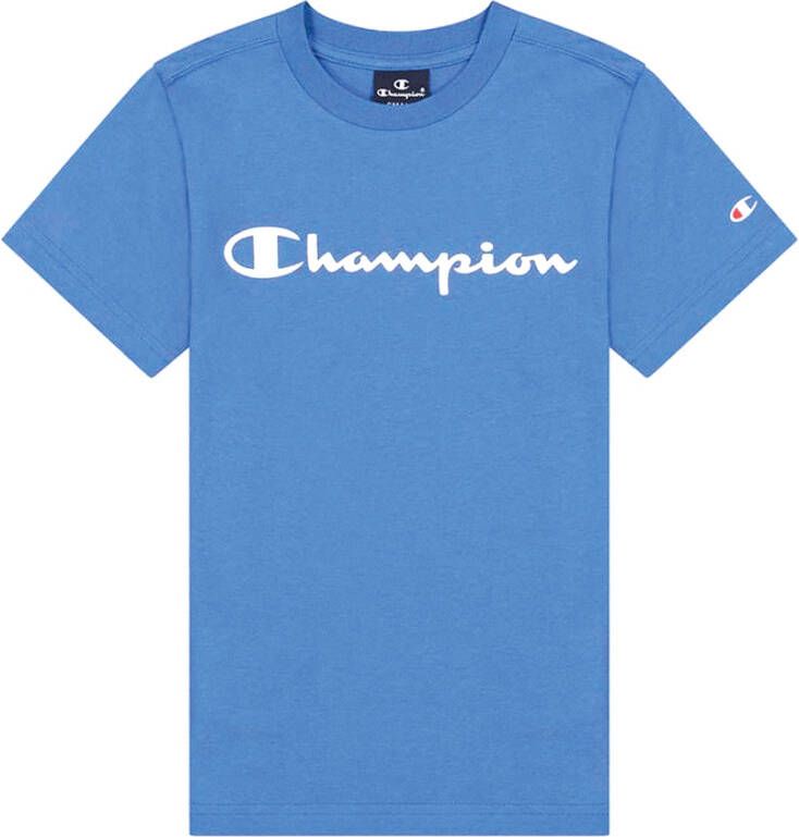 Champion T-shirt met labelopschrift