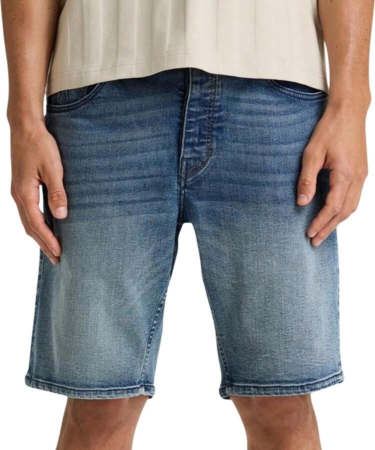 CHASIN' Evan.S Tyde regular short medium blue denim - Foto 3
