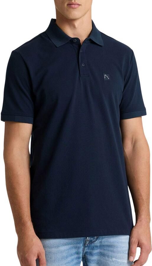 CHASIN' regular polo donkerblauw - Foto 3