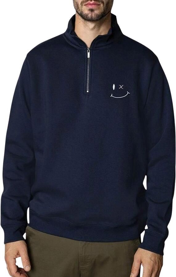 Clean Cut Copenhagen Patrick Half Zip Sweater Heren