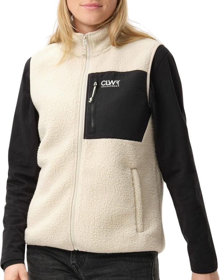 Colourwear Pile Fleece Bodywarmer Dames