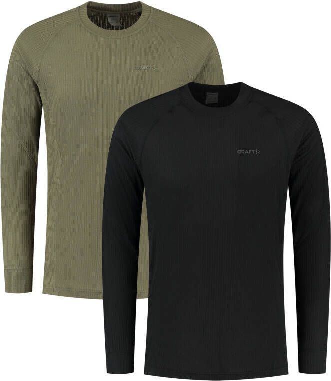 Craft Core Baselayer Thermo Shirts Heren (2-pack)