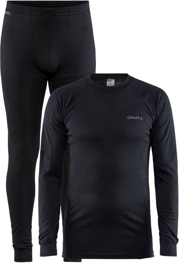 Craft core dry baselayer thermoset zwart heren