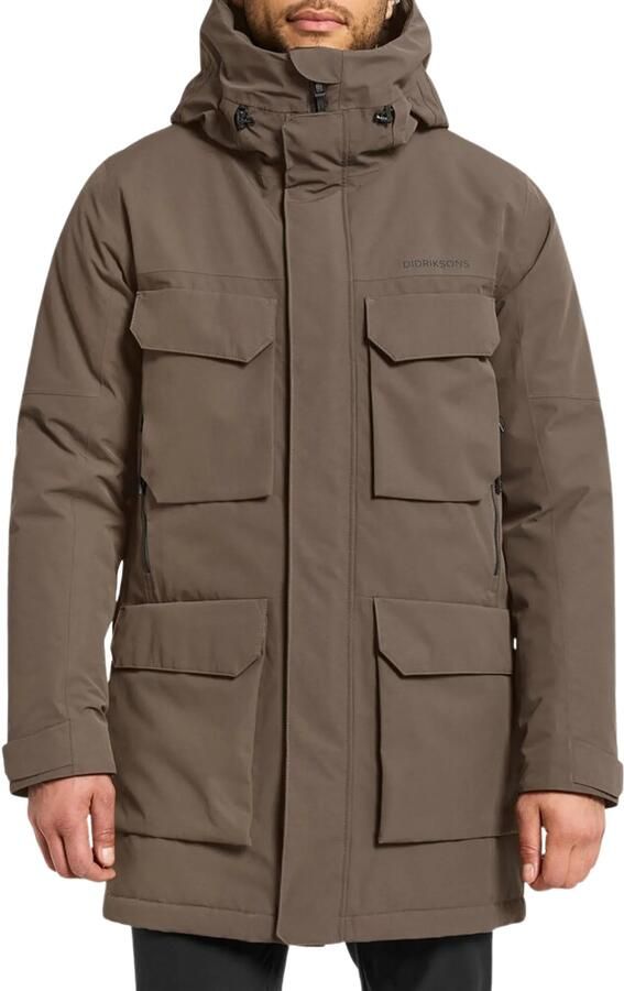 Didriksons Parka Jas Parka Drew Taupe