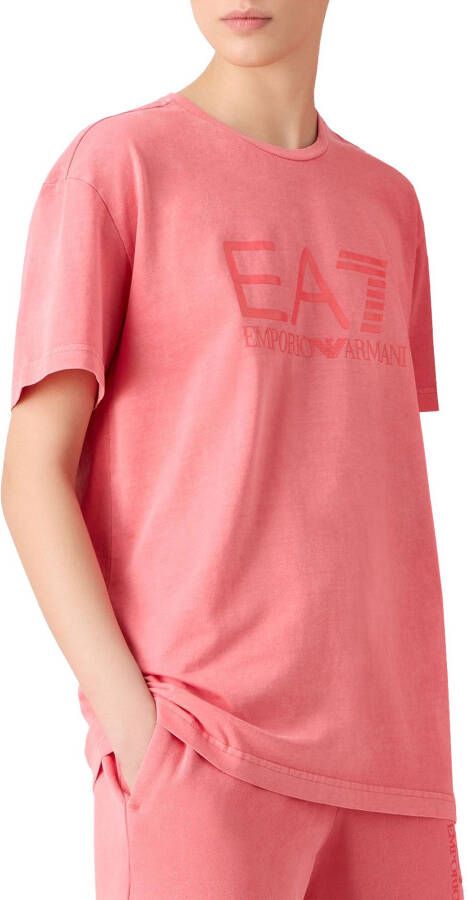 Emporio Armani EA7 T-shirt Pink Unisex