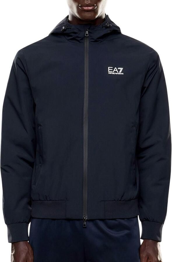 EA7 Core Identity Hooded Bomber Jas Heren