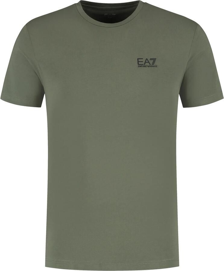 EA7 Emporio Armani T-shirt met labelprint