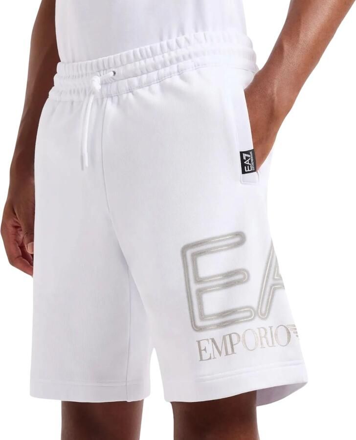 Emporio Armani EA7 Witte 3Dps76 Pjshz Shorts White Heren